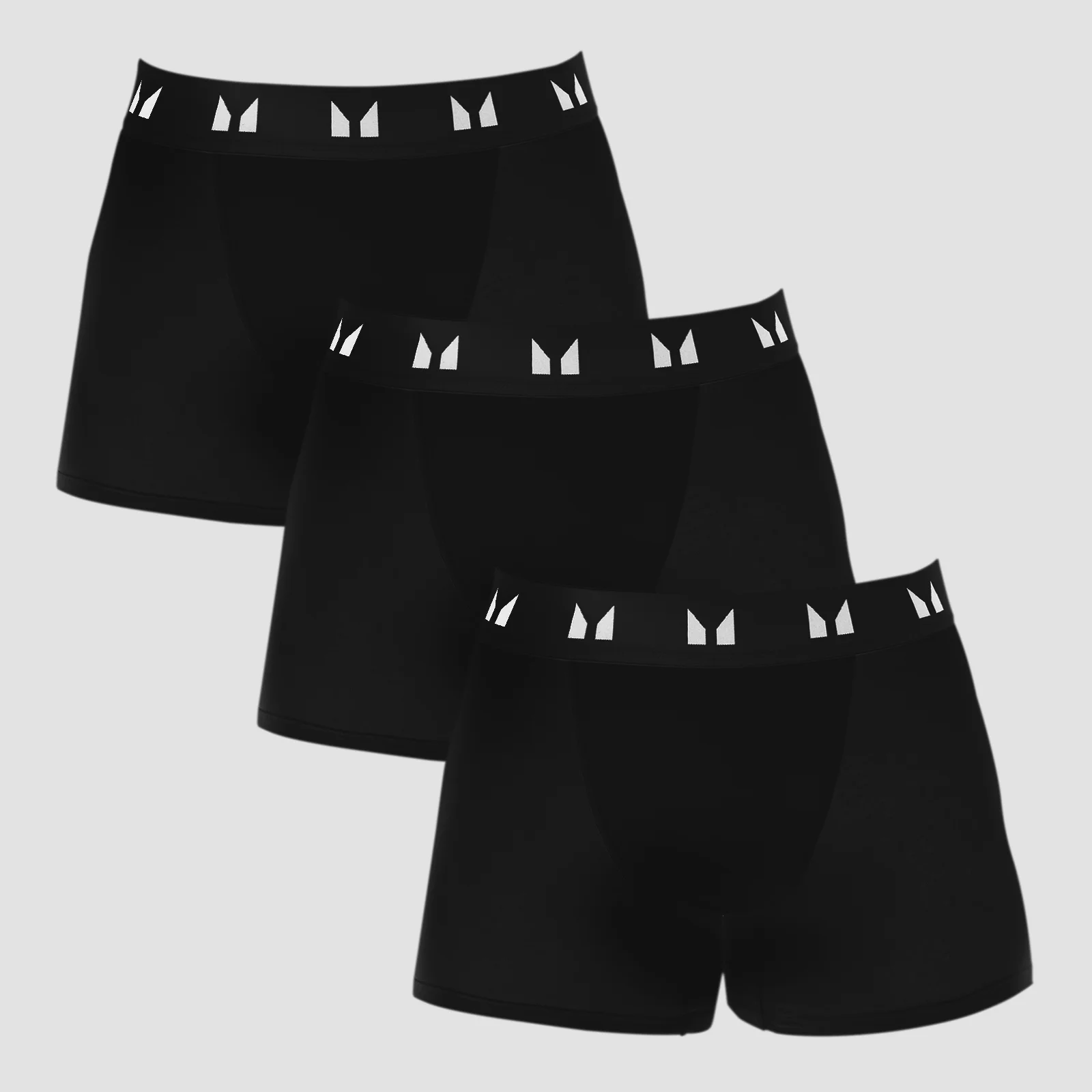 Men's Cotton Boxers (3 Pack) - Black - XXS Image 1