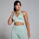 MP Women's Tempo Seamless Halter Neck Bra - Fresh Mint