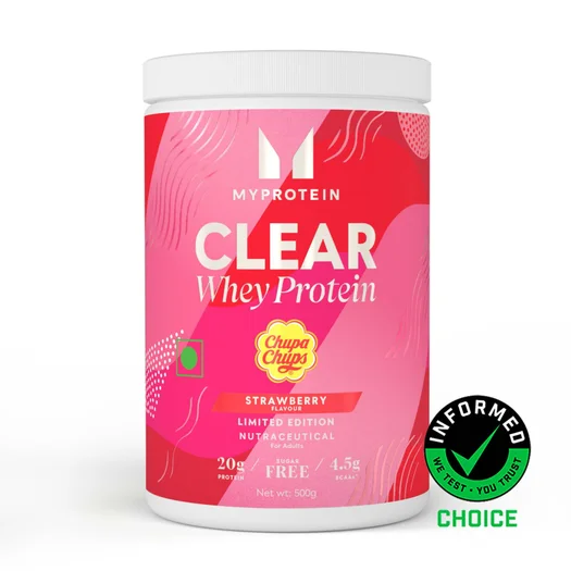 Clear Whey Isolate - 20servings - Chupa Chups Strawberry