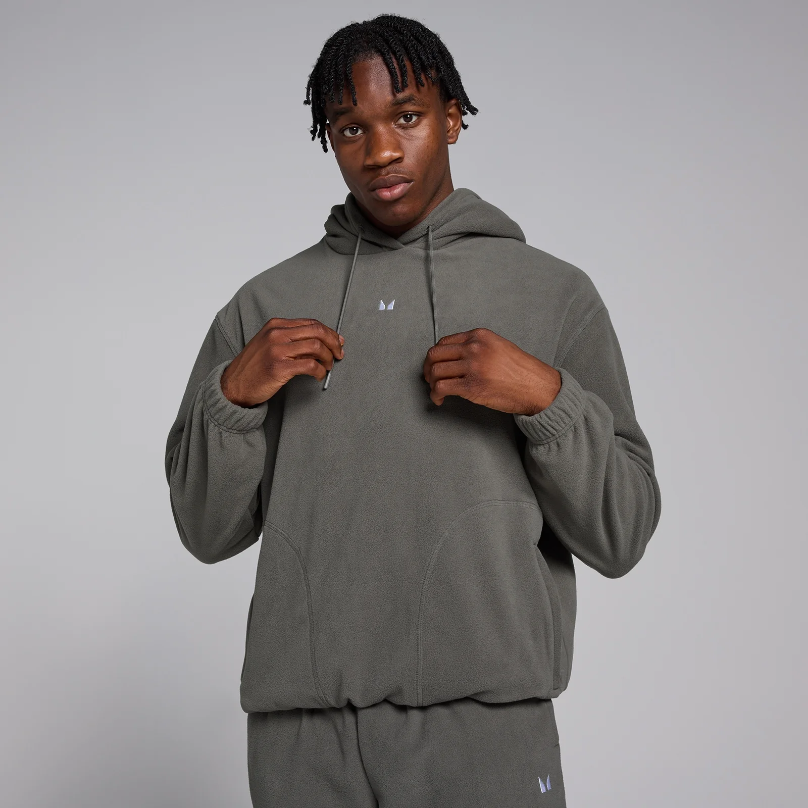 MP Men's Overhead Fleece - Gun Metal - L Image 1