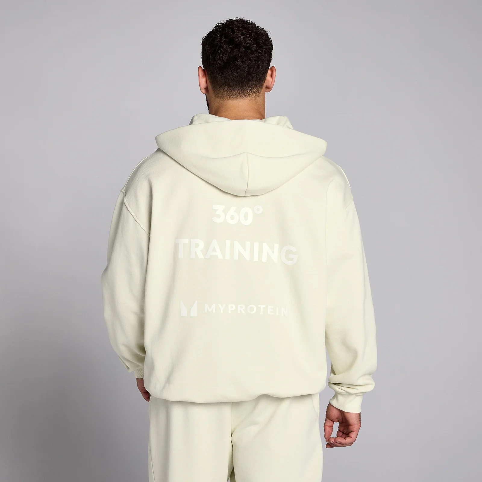 MP Men's Tempo 1/4 Zip Hoodie - Barley Green - XS Image 1