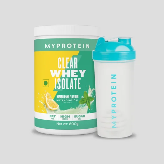 Clear Protein Bundle - Shaker - Nimbu Pani