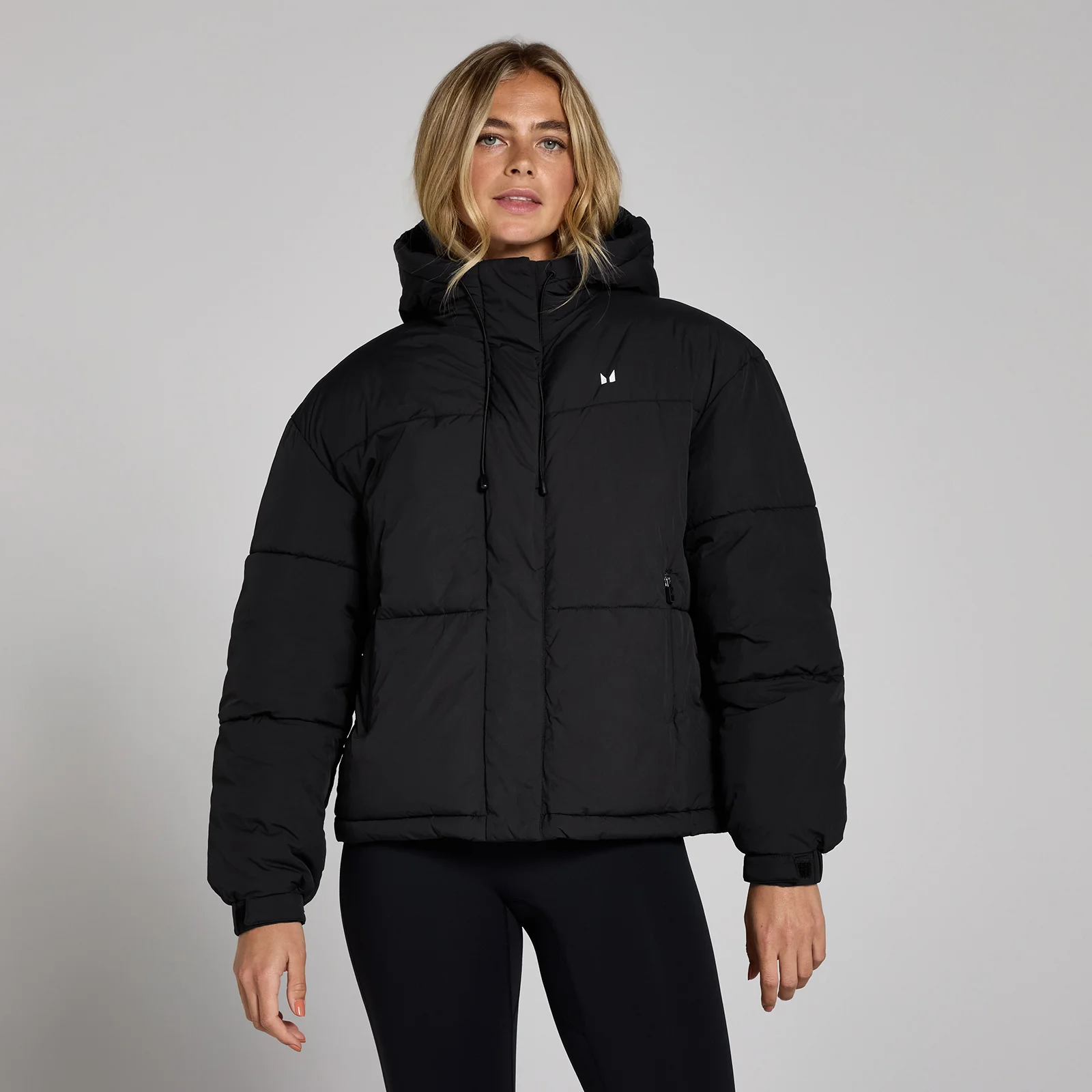 MP Women's Short Padded Puffer Jacket - Black - XS Image 1