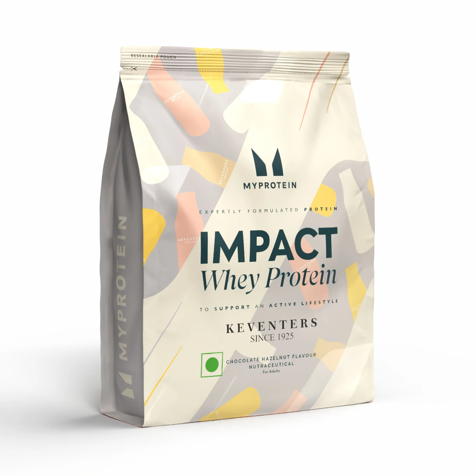 Impact Whey Protein - 2.5kg - Keventers Chocolate Hazelnut Image 1