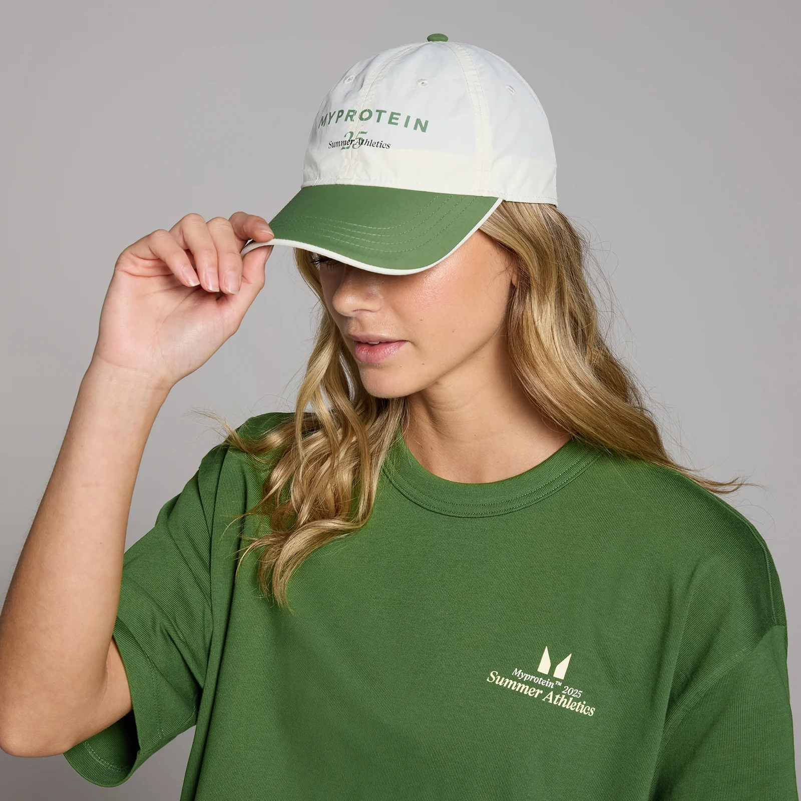 MP Graphic Cap - Retro White Image 1