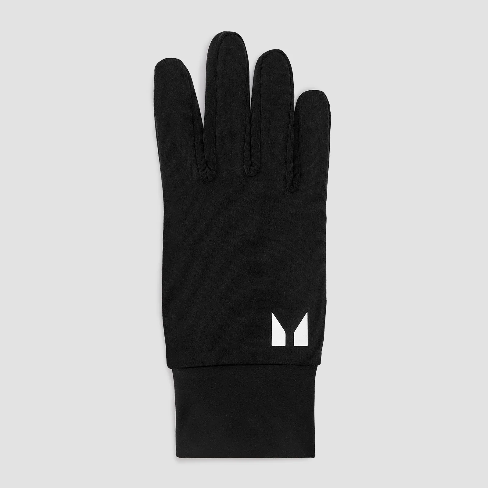 MP Reflective Running Gloves - Black - L - Black Image 1