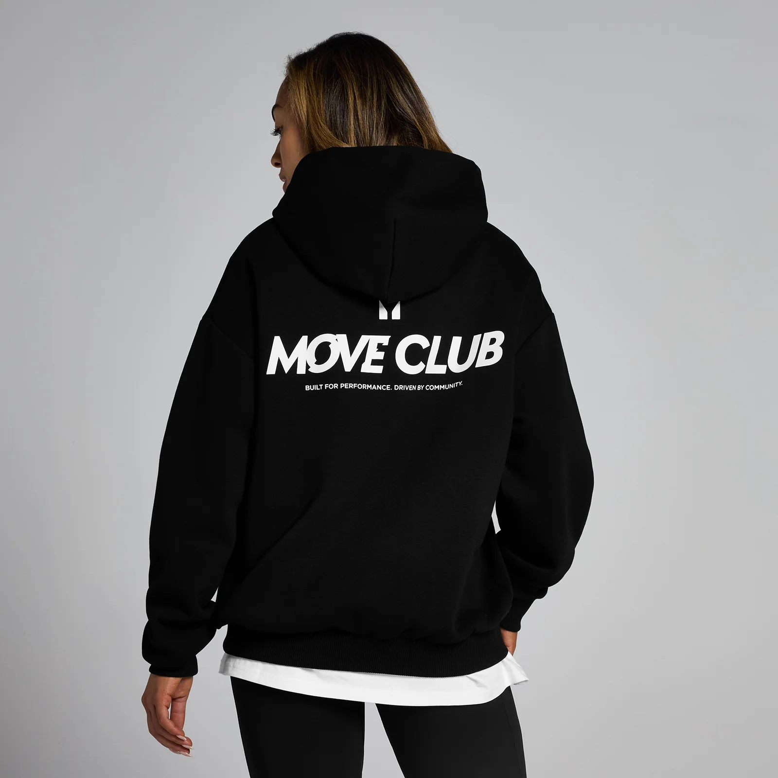 MP Unisex Move Club Hoodie - Black - XXL-XXXL Image 1