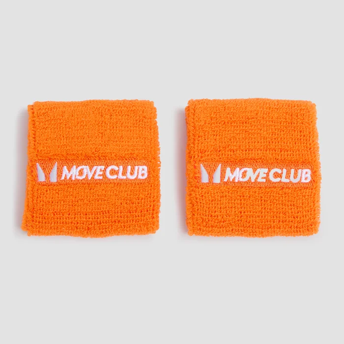 MP Move Club Sweatbands - Orange