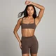 MP Women's Studio Open Back Sports Bra - Chocolate