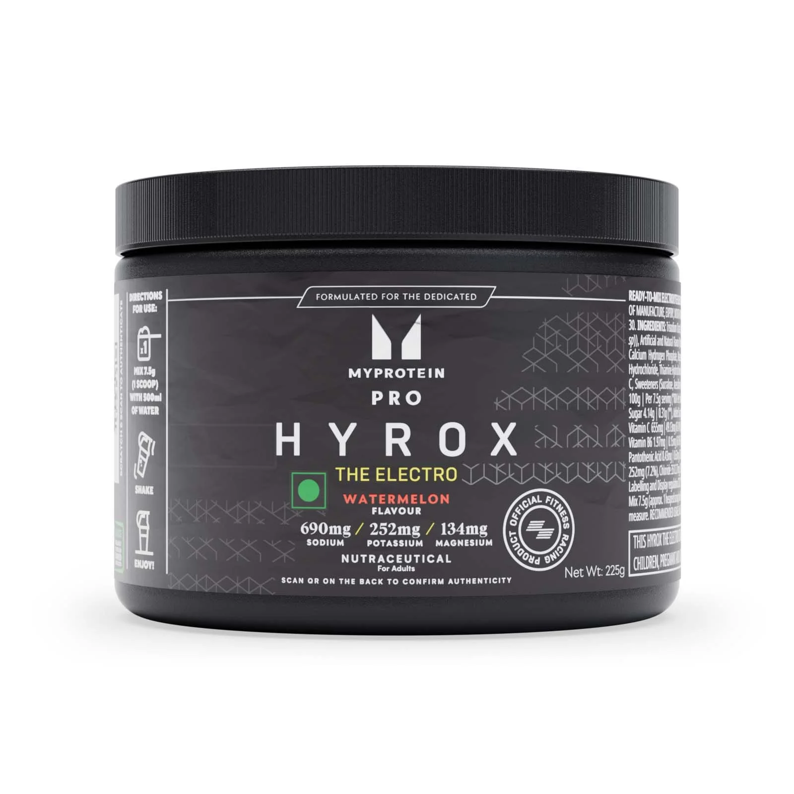 THE Electro | Electrolyte Powder - 225G - 30servings - Watermelon Image 1