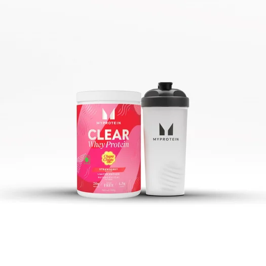 Clear Protein Bundle - Shaker - Chupa Chups Strawberry