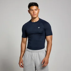 MP Men's Tempo Pillar Graphic Seamless T-Shirt - Navy - Size XL