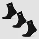 MP Running Socks (3 pack) - Black