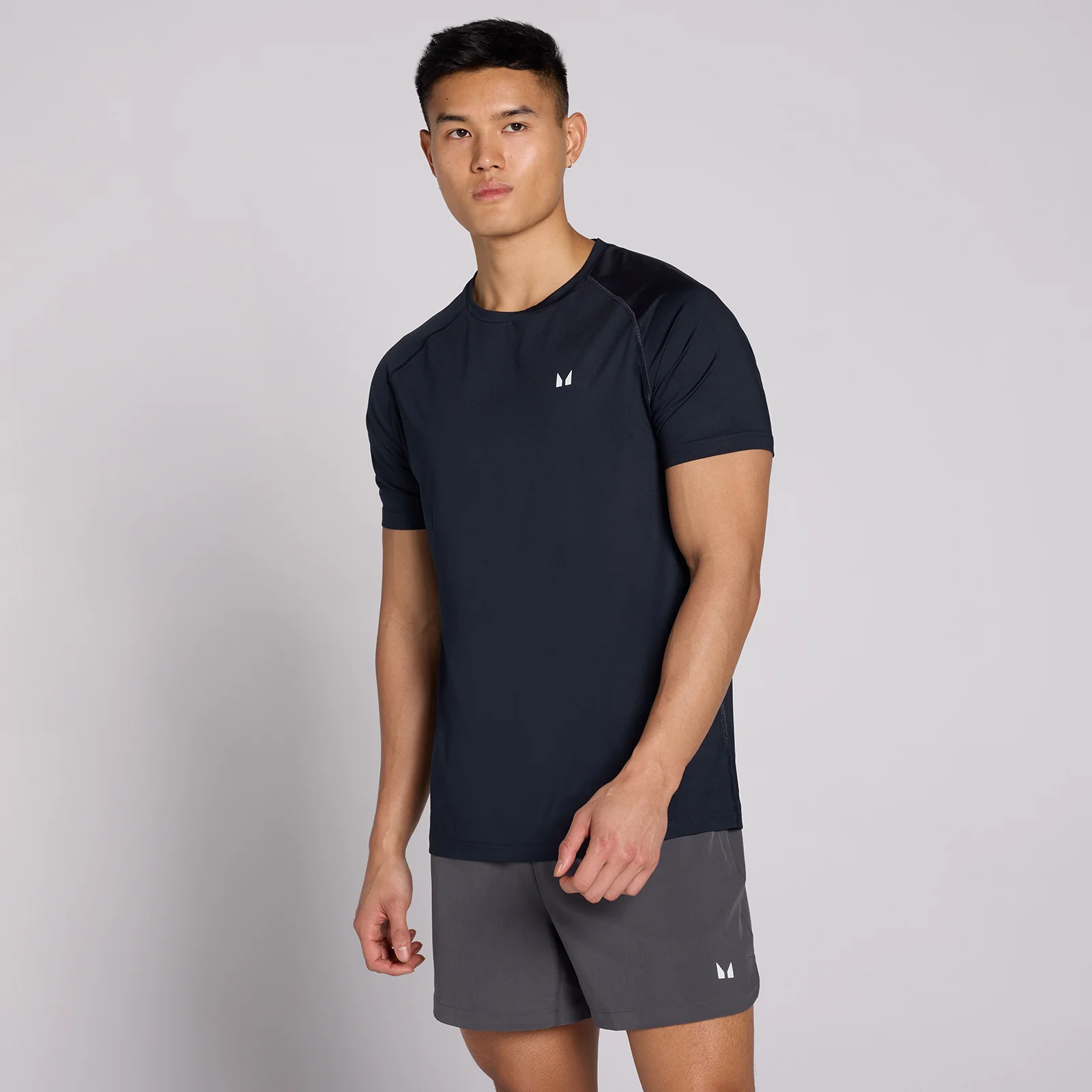 MP Men's Training Short Sleeve T-Shirt - Dark Navy - S Image 1