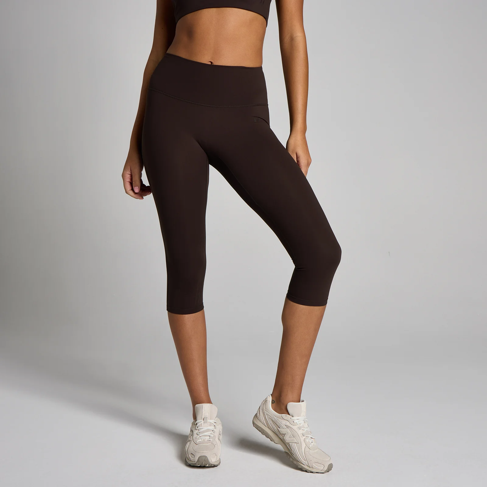 MP Women's Tempo Capri Leggings - Cocoa - XS Image 1