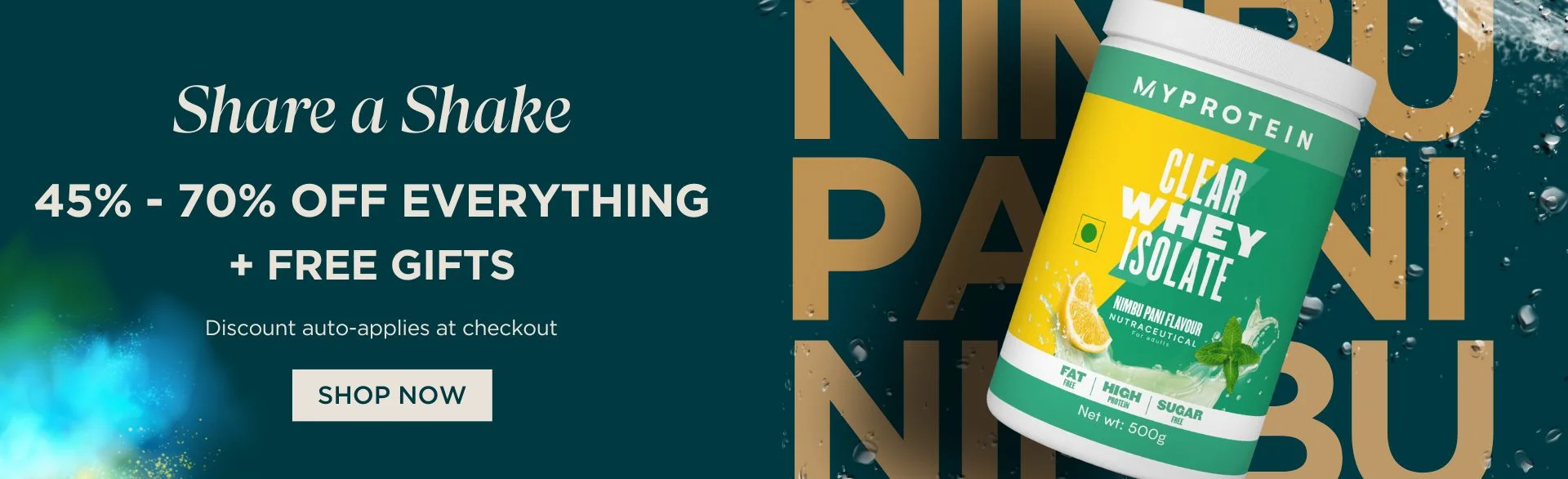 Shop nimbu pani range