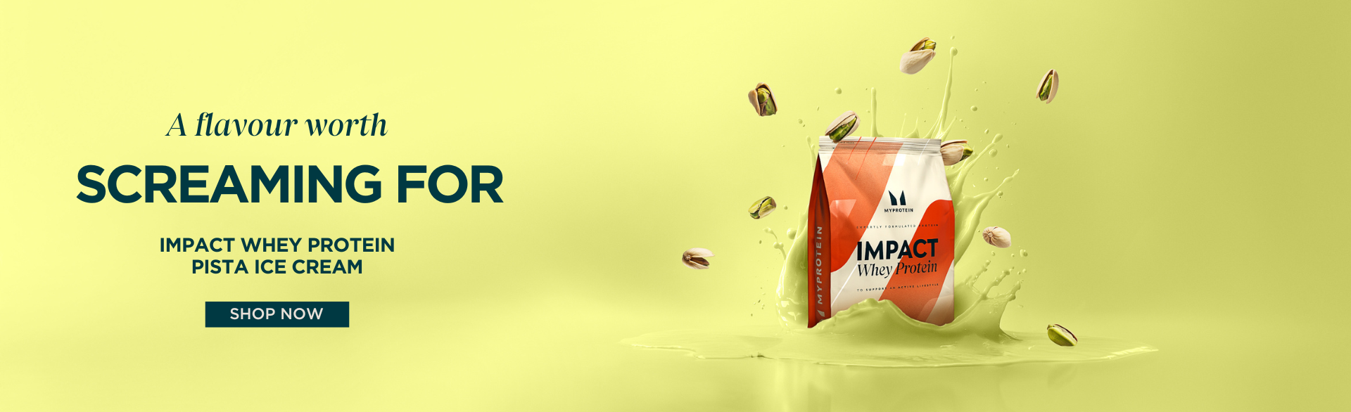 Shop impact whey protein pista ice cream